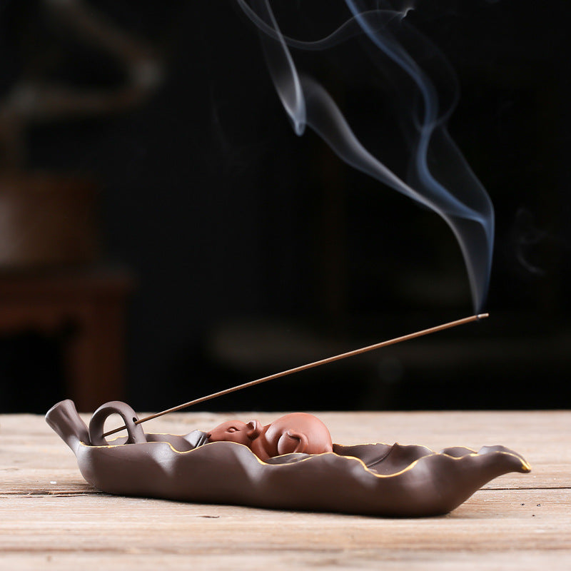 Creative Ceramic Incense Stick Incense Holder Lying Incense Burner|Creative Ceramic Lying Incense Burner"