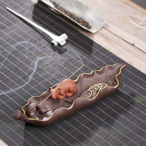 Creative Ceramic Incense Stick Incense Holder Lying Incense Burner|Creative Ceramic Lying Incense Burner"