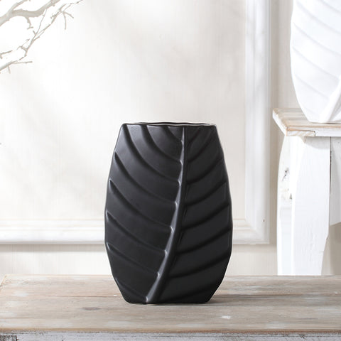 Modern Leaves Shape TV Cabinet Nordic Table Decorations Home Decor Luxury Ceramic Vase