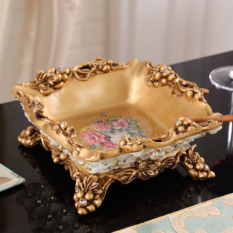European-style High-end Fruit Compote Set Multi-layer Household Dried Fruit Plate