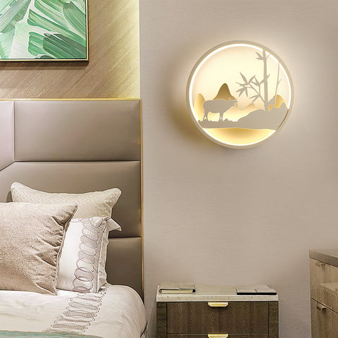 Modern Simple Bedroom Bedside Wall Lamp| Sleek Lighting for Bedroom Elegance"