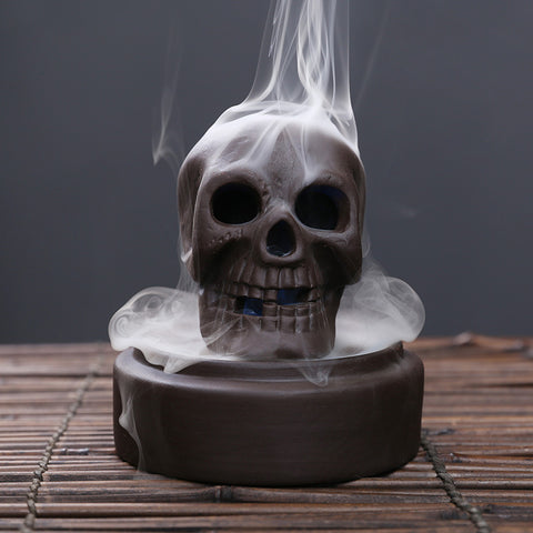 Backflow incense burner ceramic household|Ceramic Backflow Incense Burner for Home Serenity"