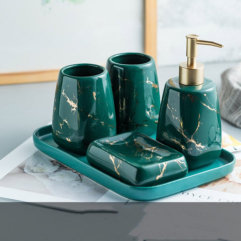 Bathroom Wash Set: Achieve Daily Elegance with Our Complete Set