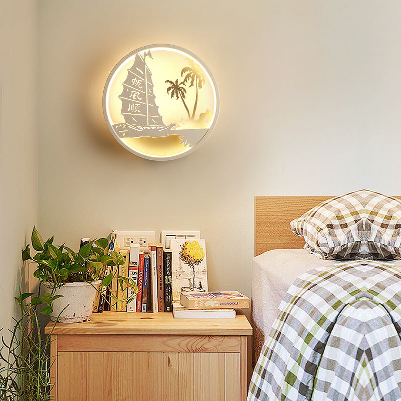 Modern Simple Bedroom Bedside Wall Lamp| Sleek Lighting for Bedroom Elegance"