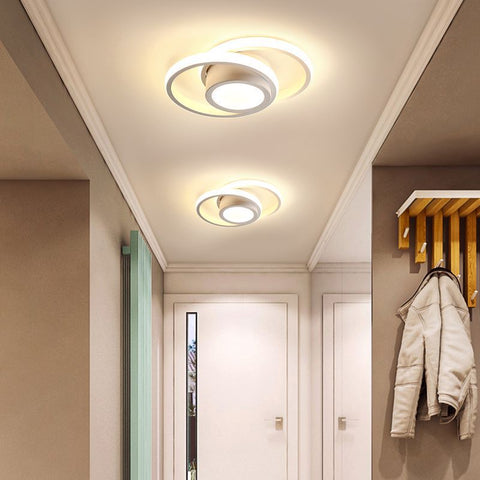 LED Corridor Light Aisle Ceiling Cloakroom Shape Bay Window Creative Personality Entrance: Illuminate Your Space with Personalized Style"