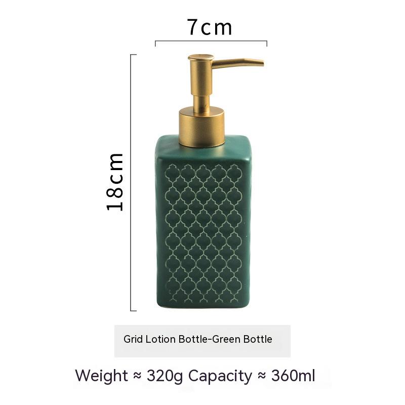 Simple And Light Luxury Ceramic Hand Sanitizer Travel Bottle|Ceramic Hand Sanitizer Travel Bottle"