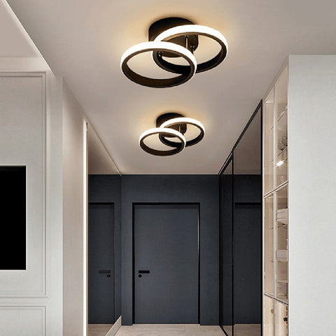 Elegance Illuminated: Modern Balcony Corridor Light"
