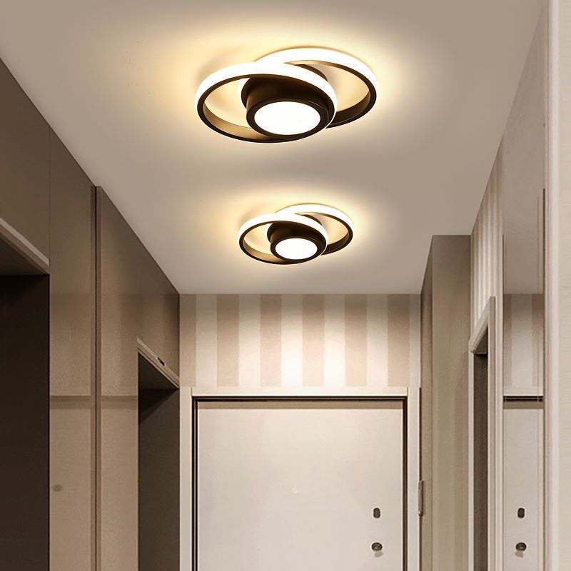 LED Corridor Light Aisle Ceiling Cloakroom Shape Bay Window Creative Personality Entrance: Illuminate Your Space with Personalized Style"