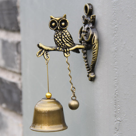 Kids Vintage Animal Wall Decor Doorbell Ornament| Charming Addition to Kids' Spaces