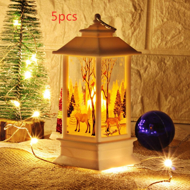 Santa Claus Snowman Light| Festive Merry Christmas Home Decor - Artessia