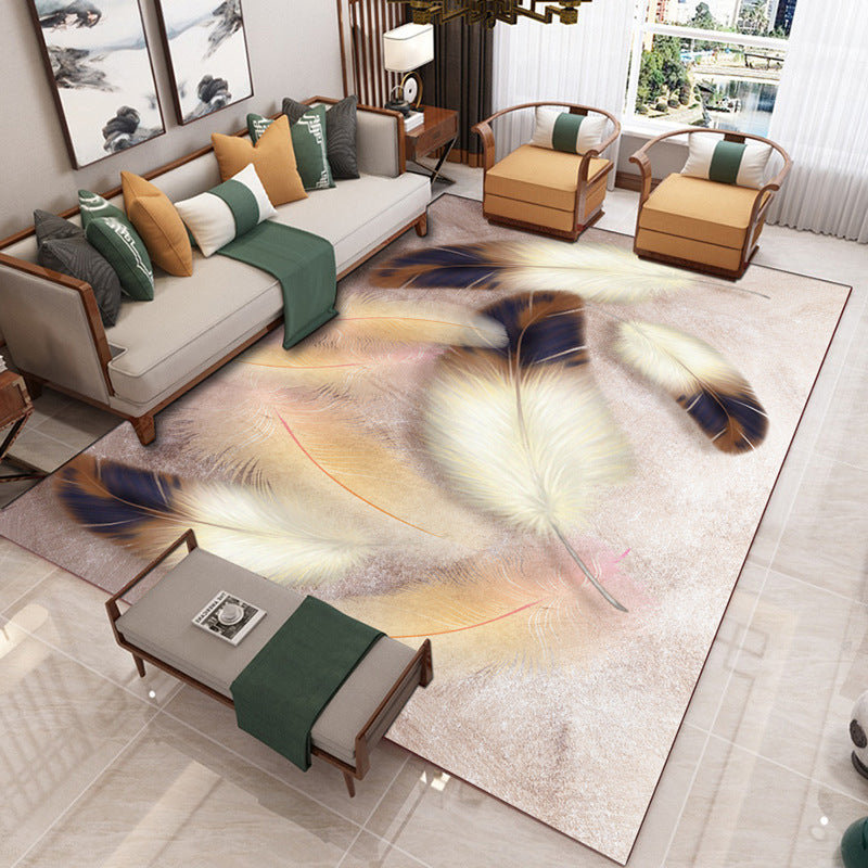 Modern Abstract Geometric Area Rug for Luxury Living Rooms - UAE Exclusive