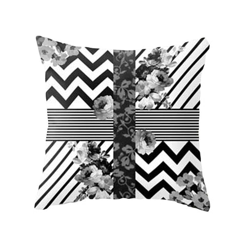 Urban Oasis Marble Geometric Abstract Decorative Pillow Cases - Artessia