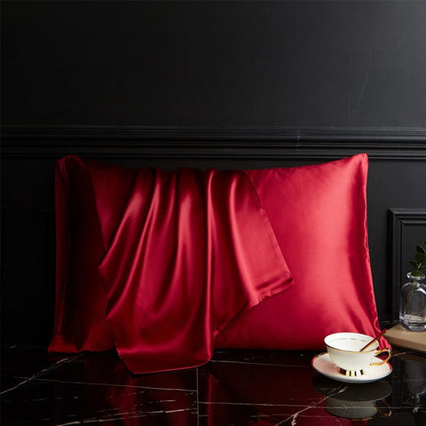 Luxurious Pure Silk Pillowcase: Elegant Colors Comfort - Artessia