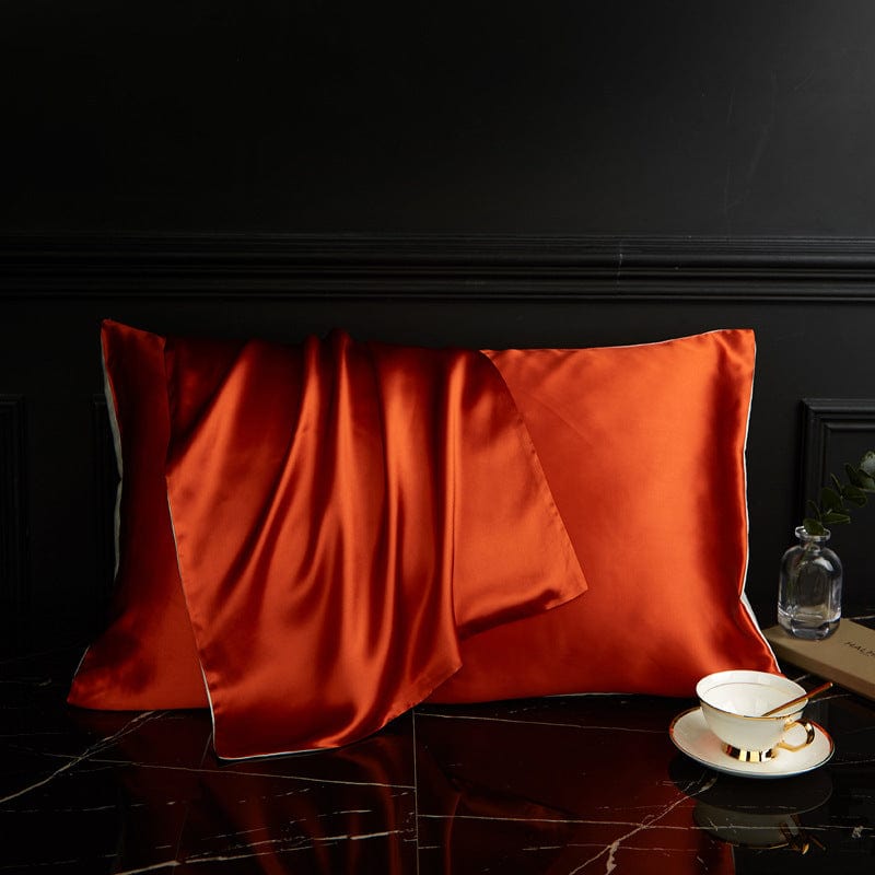 Luxurious Pure Silk Pillowcase: Elegant Colors Comfort - Artessia