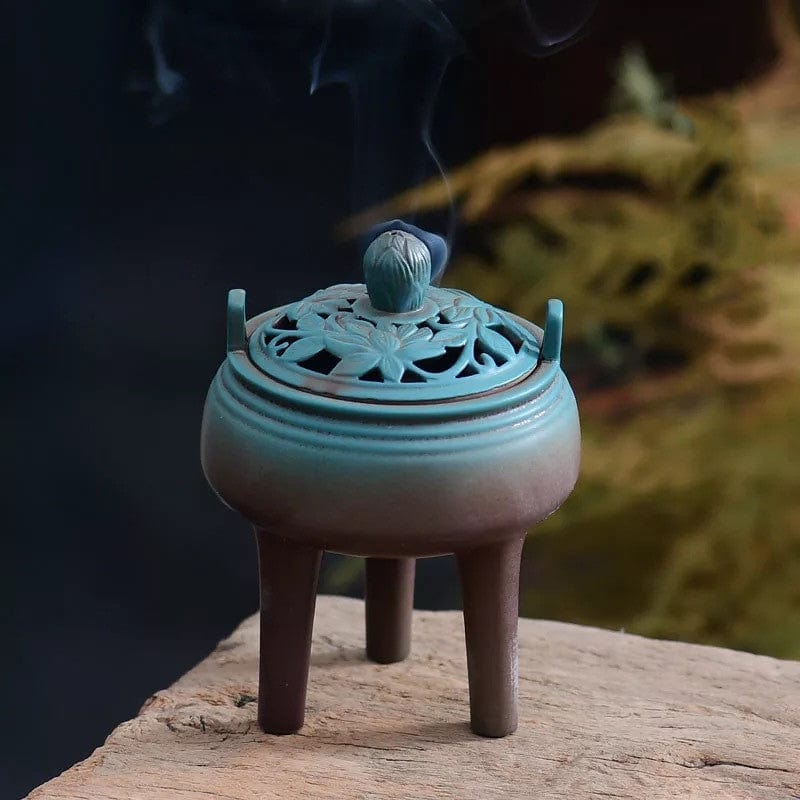 Elegant Pan Incense Burner A Touch of Serenity for Your Home - Artessia