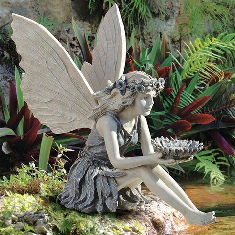 Enchanting Fairy Garden Statue for Magical Outdoor Decor