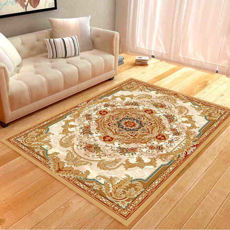 Luxury Soft Rectangle Rug for Living Room, Bedroom & Study – Ideal for Table Mats, Balcony & Cloakroom Decor