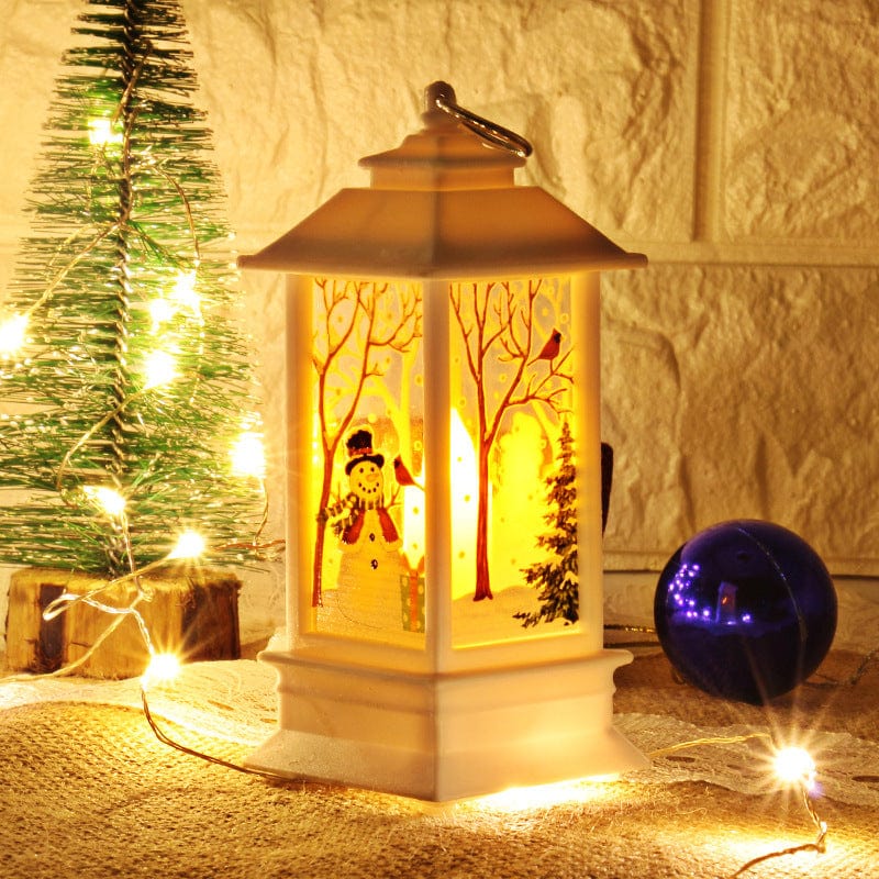 Santa Claus Snowman Light| Festive Merry Christmas Home Decor - Artessia