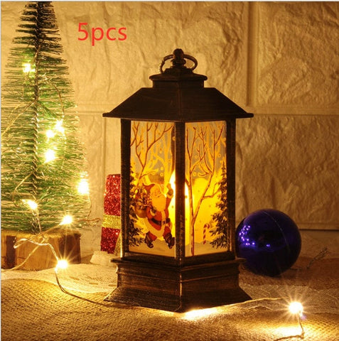 Santa Claus Snowman Light| Festive Merry Christmas Home Decor - Artessia