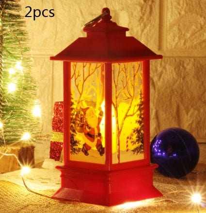 Santa Claus Snowman Light| Festive Merry Christmas Home Decor - Artessia