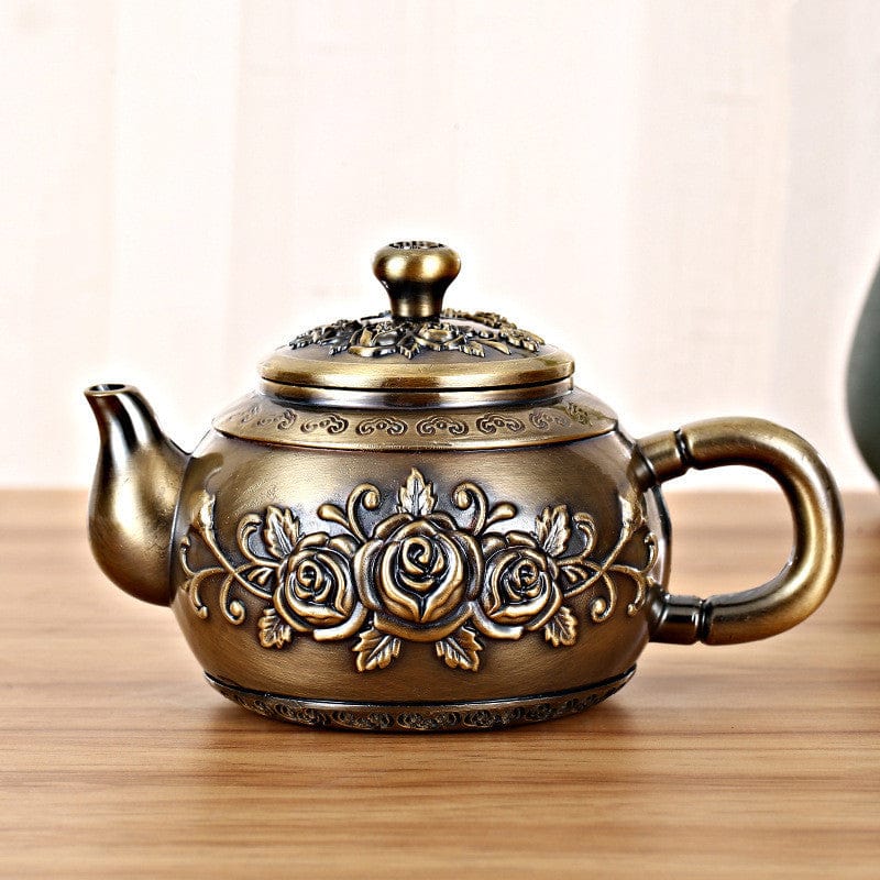 Rose Vintage Tea Set Bronze Household Collection - Artessia