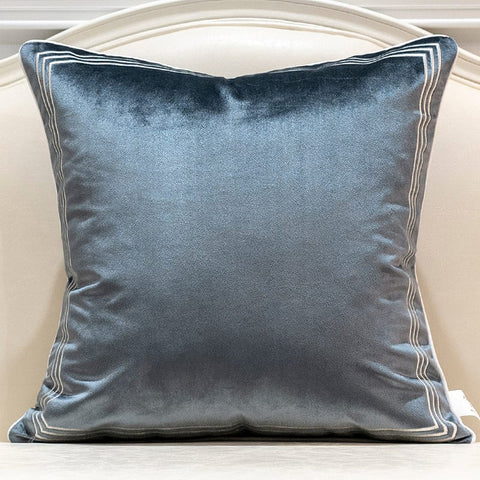 Arabian Charm Cushion Cover - Luxurious Embroidered Pillow Case - Artessia