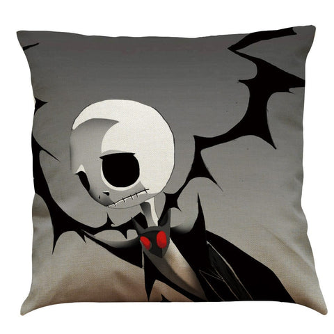 Halloween Cotton Linen Cushion Pillowcase" - Artessia