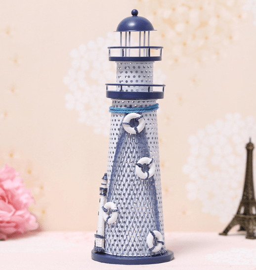 Mediterranean Lighthouse Decor for Indoor and Outdoor Spaces - Artessia