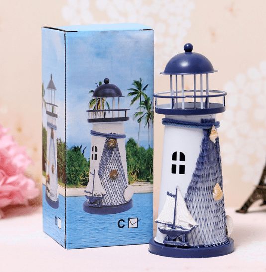 Mediterranean Lighthouse Decor for Indoor and Outdoor Spaces - Artessia