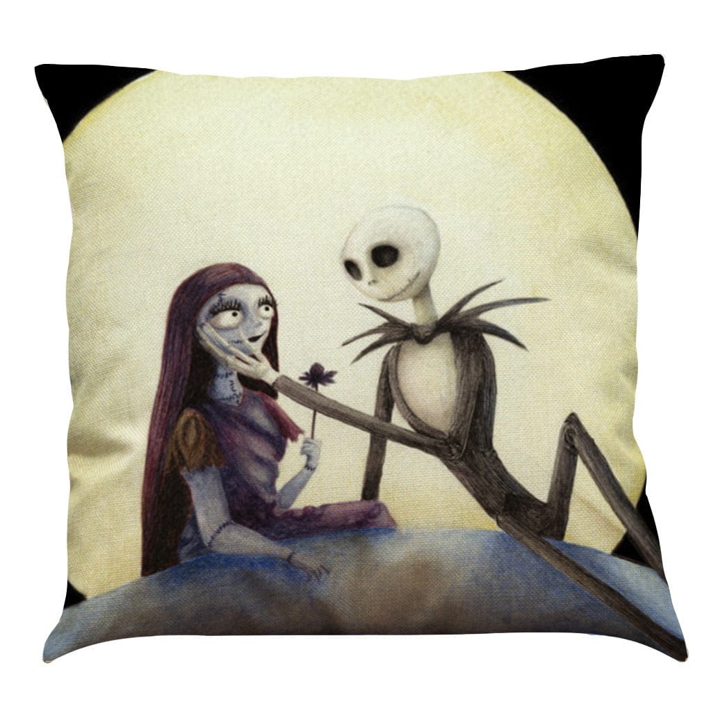 Halloween Cotton Linen Cushion Pillowcase" - Artessia