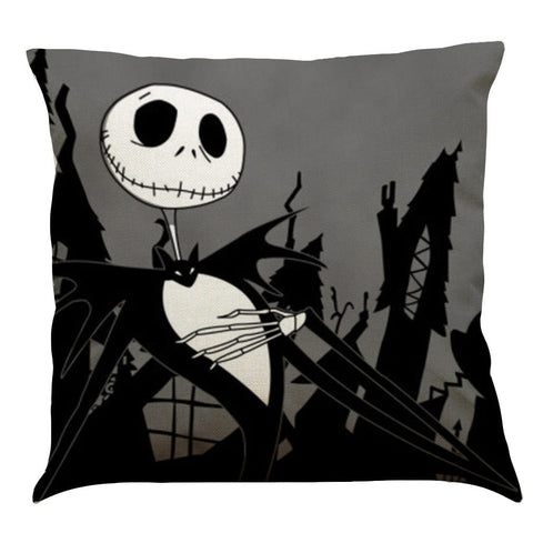 Halloween Cotton Linen Cushion Pillowcase"