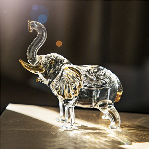 Elephant Desktop Living Room Counter Home Decoration - Artessia