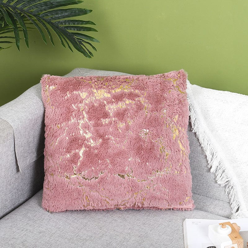 Fashion Plush Nordic Luxury Gilded Pillow - Artessia