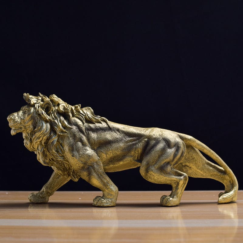 Lion Resin Craft Ornament TV - Artessia